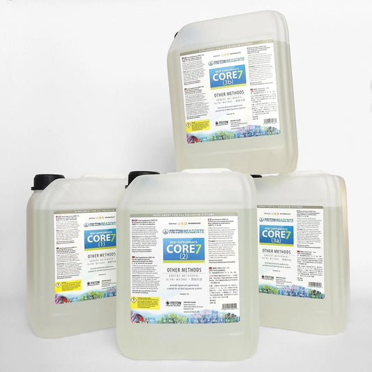 Triton CORE7 Reef Supplements - Bulk 4x5L For OTHER METHOD (non-Triton)