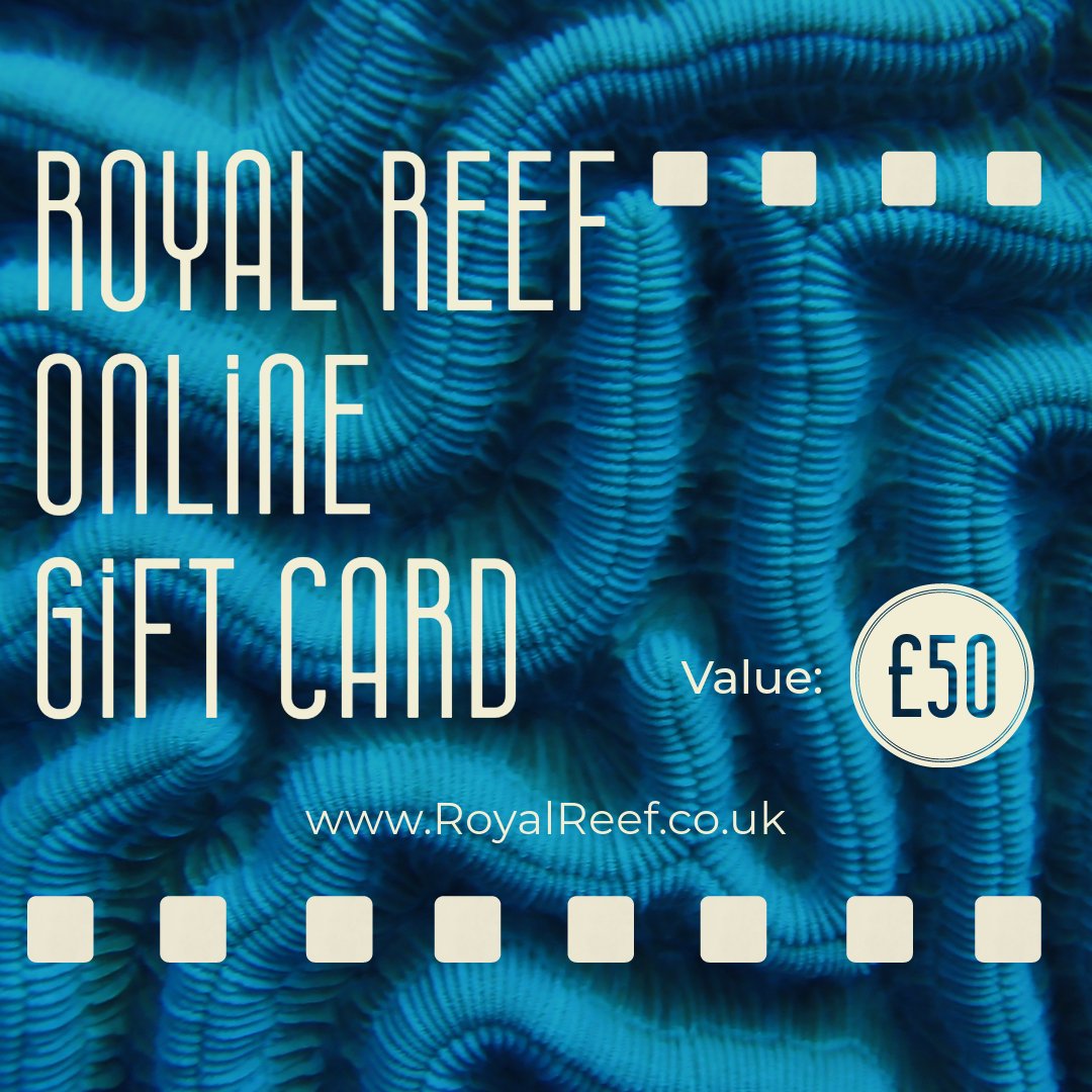 Royal Reef Online Gift Card £10/£25/£50/£100 - Royal Reef